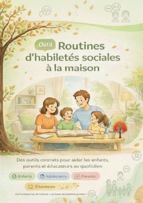 Outil – Routines d’habiletés sociales à la maison - 25 routines simples pour le quotidien